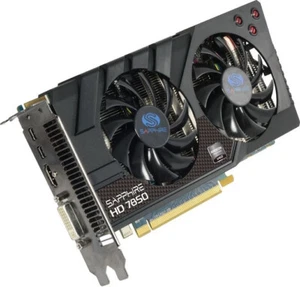 Sapphire AMD Radeon HD 7850 2GB GDDR5 OC UEFI Hackintosh eSports - Bild 1 von 4