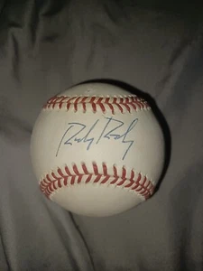 Randy Ready Signed Baseball Auto - Picture 1 of 3