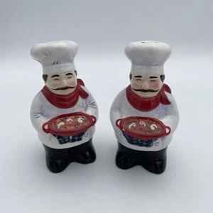 Certified International Jennifer Brinley Chef Dinner Is Served Cheese Shaker Set - Picture 1 of 6