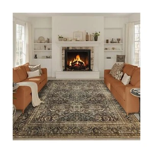 Area Rug 9x12 Washable: Machine Washable Rugs Carpet for Living Room Bedroom ... - Picture 1 of 7