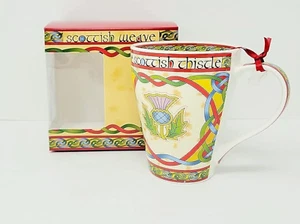 The Scottish Thistle Celtic Mug 13 oz (Mug with Gift Box) - Picture 1 of 12