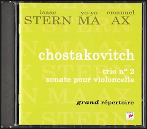 ISAAC STERN / YO-YO MA / EMANUEL AX - Chostakovitch - CD - Picture 1 of 1