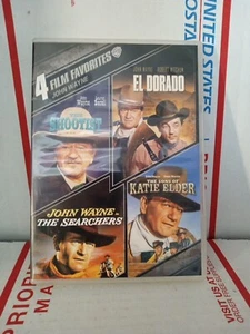 John Wayne: 4 Film Favorites (DVD, 2013 Warner Bros, 5 Disc Set Widescreen) #119 - Picture 1 of 2