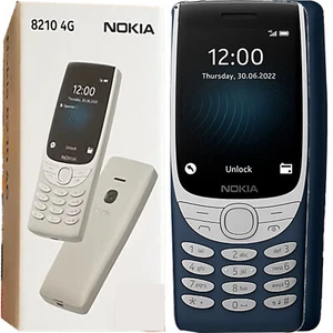 BNIB Nokia 8210 4G Dark Blue 128MB + 48MB Dual-SIM Factory Unlocked OEM - Picture 1 of 1