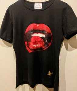 Vivienne Westwood Printed pattern Black T-shirt M Women 220131438 - Picture 1 of 4