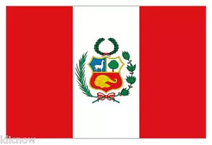 PERU STATE FLAG 5FT X 3FT (Another Quality product from Klicnow) - Picture 1 of 1