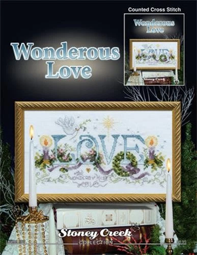 Wonderous Love LFT680 by Stoney Creek cross stitch pattern - Image 1 of 1