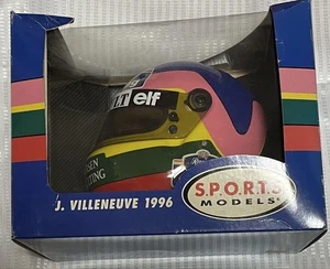 SPORTS MODEL 1/2 Scale Helmet F1 Williams Renault J. Villeneuve used in japan - Picture 1 of 11