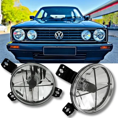 Kit fendinebbia abbaglianti adatto per VW GOLF 1 I + 2 II 05/1974-08/1993 croce - Immagine 1 di 3