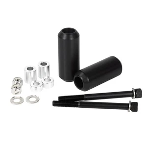 2013-2016 For Harley Dyna Street Bob FXDBP 4" Shock Frame Slider Nylon Crash Bar - Picture 1 of 9