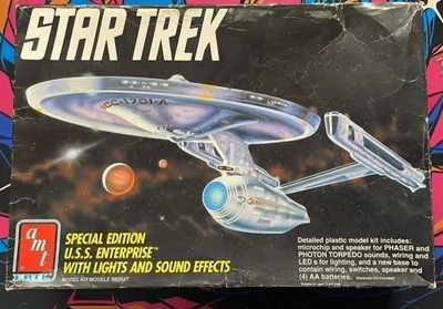 AMT #6957 Star Trek USS Enterprise Model Kit With Lights/Sound - Image 1 of 3