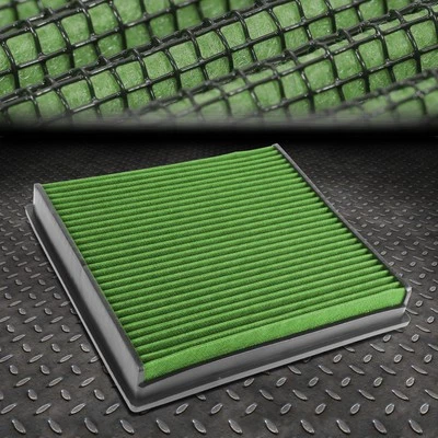 FOR 2006-2017 AUDI A6 3.2L/QUATTRO 3.0L WASHABLE DROP IN GREEN PANEL AIR FILTER - Image 1 of 4