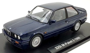 KK Scale 1/18 Scale Diecast KKDC180931 - BMW 325i M-Paket 2 1988 Dark Blue - Picture 1 of 5