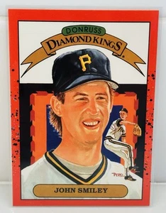 1990 Donruss Diamond Kings John Smiley #17 Pittsburgh Pirates - Bild 1 von 2
