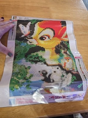 NEW Disney's Bambi with a butterfly Diamond Art/Painting Kit NO BOX - Image 1 of 2