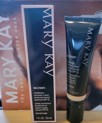 Mary Kay MK CC Cream Complexion Corrector SPF 15 Light to Med 5/28 🌸New in Box - Image 1 of 4