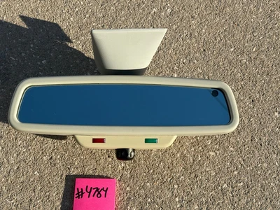 1996-1997 Mercedes W210E300D E320 E420 OEM Interior Rear View Mirror Grey 2-PLUG - Image 1 of 4