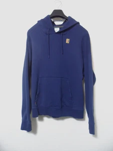 Nike Navy B;lue Challenge Court Tennis Loose Fit Hoodie Medium - Picture 1 of 9