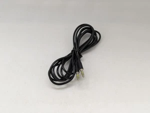 3.5mm aux cable ONLY Logitech Z200 Z207 speakers TRS audio lead black - Picture 1 of 7