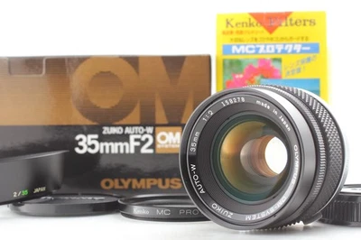 Late Model [Top MINT Box] Olympus OM System Zuiko Auto W 35mm f2 Lens From JAPAN - Image 1 of 4