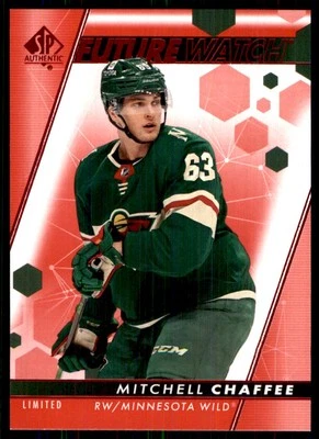 2022-23 SP Authentic Limited Red Mitchell Chaffee Minnesota Wild #187 - Image 1 of 2