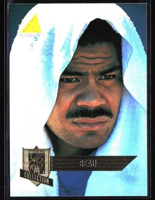 1995 Pinnacle Club Collection #218 Junior Seau - Image 1 of 2