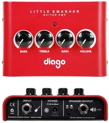 Diago Little Smasher 5 Watt Guitar Amplifier - Amp Head In a Pedal ! - Image 1 of 3