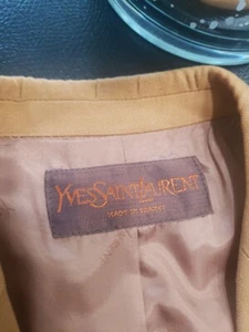 Yves Saint Laurent Rare Retro 1970s Men's 3-piece Suit Amazing - Picture 1 of 23