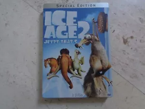 Ice Age 2 THE MELTDOWN 4 Disc SteelBook Blu-ray + 2 DVD + activity disc - Picture 1 of 12