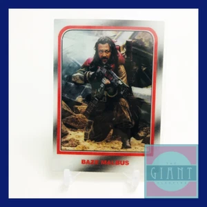 Tarjeta coleccionable única Topps NOW Star Wars Lenticular 3D #43 Baze Malbus 2020 - Imagen 1 de 2