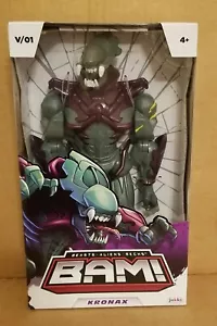 New BAM! Kronax Beast Aliens Mechs 11" Action Figure Jakks Pacific New in Box - Picture 1 of 2