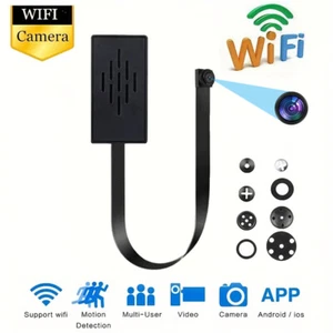 Mini cámara de seguridad para el hogar 1080P HD inalámbrica WiFi hágalo usted mismo DVR detección de movimiento - Imagen 1 de 22