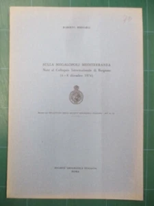SULLA MEGALOPOLI MEDITERRANEA (ESTRATTO 1976) - Foto 1 di 2