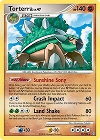Torterra (#11/100) - Holofoil DP - Stormfront MP Pokemon
