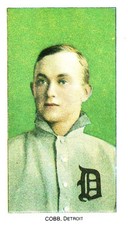 Ty Cobb 1988 CCC 1909-11 T206 Reprints (Green Portrait Sweet Caporal Back) HOF