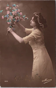 Victorian Female Model Love and Romance RPPC B234 - Bild 1 von 2