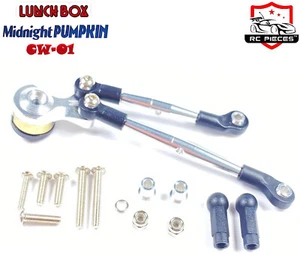 TAMIYA RC CW-01 LUNCH BOX MID NIGHT PUMPKIN ALLOY SERVO SAVER 25T GPM UPGRADE - Picture 1 of 2