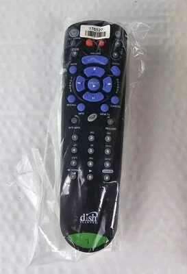  Dish Network 189519 3.4 IR TV Remote Control - Black New Satellite Replacement  - Image 1 of 4