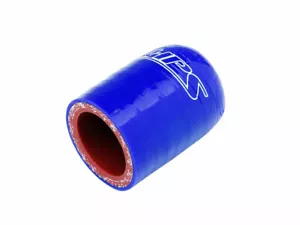 HPS 1" (25mm) Silicone Hose Cap for Coolant Heater Bypass Vacuum Port BLUE - Foto 1 di 2