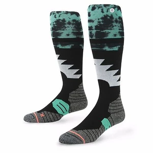 NEU MIT ETIKETT MÄDCHEN STANCE FUSION MOTO ADELAIDE SOCKEN $ 22 neuwertig schwarz Freizeit - Bild 1 von 3