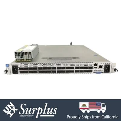 32 puertos 100 GbE QSFP28 Quanta Data Center Mesh x86 ONIE OpenSwitch B2F flujo de aire Foto 1 de 4