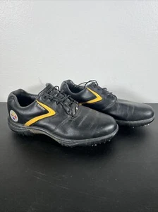 Golf Shoes FootJoyMen's NFL Pittsburg Steelers Golf Shoes size 10 M [BC03] - Picture 1 of 10