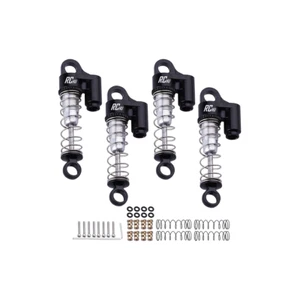 RC Hop Ups CNC Aluminum Threaded Micro Shock Set (4) for SCX24 Models - Picture 1 of 12