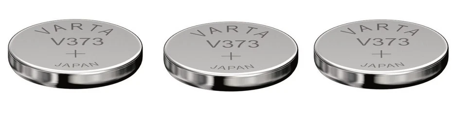ENVOI SOUS SUIVI VARTA lot de 3 piles oxyde d'argent V373  373 SR916SW 1,55 volt - Photo 1/1
