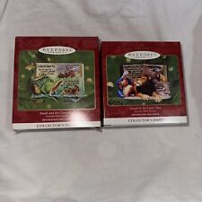 2 Hallmark Keepsake  Jonah And The Great Fish And Danielles Bible Storie