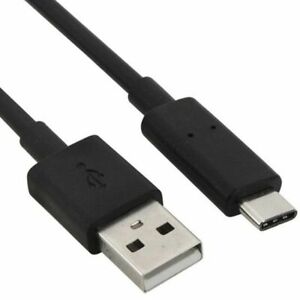 1m USB Type-C Charging/Data Cable - Black