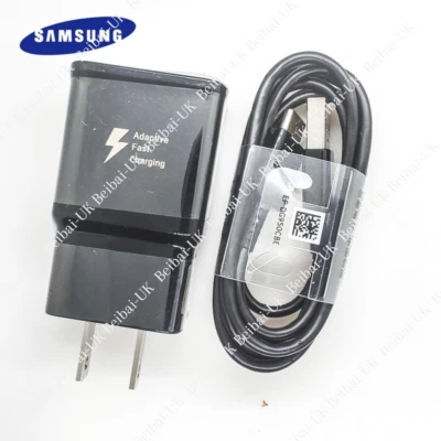 Adaptive Fast Charger Kit with USB C/ Type C Cable Wall Block For Samsung S8 S9 - Image 1 of 4
