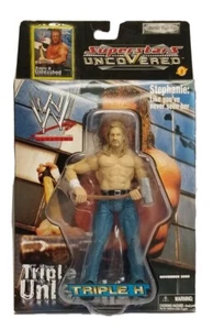 Figurina vintage WWE WWF TRIPLE H novembre 2000 SUPERSTARS scoperta JAKKS Pacific nuova - Foto 1 di 12