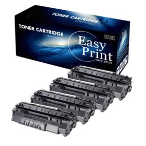 4PK Black Q7553A Toner Cartridges replace for HP 53A LaserJet M2727 Series - Picture 1 of 1