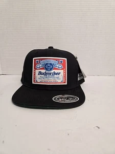 Gorra Budswiser 420 King Of Buds Snapback negra nueva con etiquetas - Imagen 1 de 8